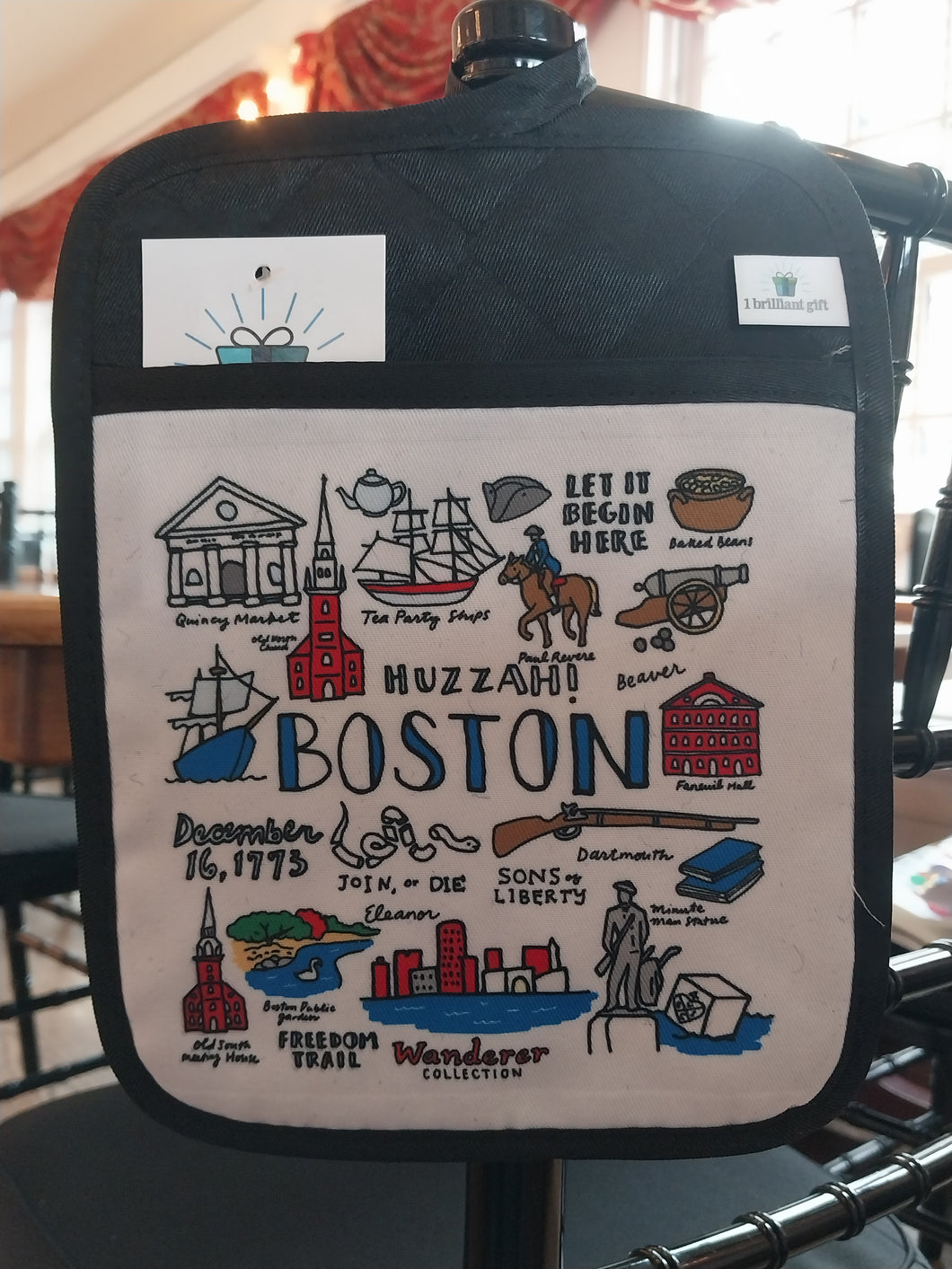 Boston Wanderer Potholder