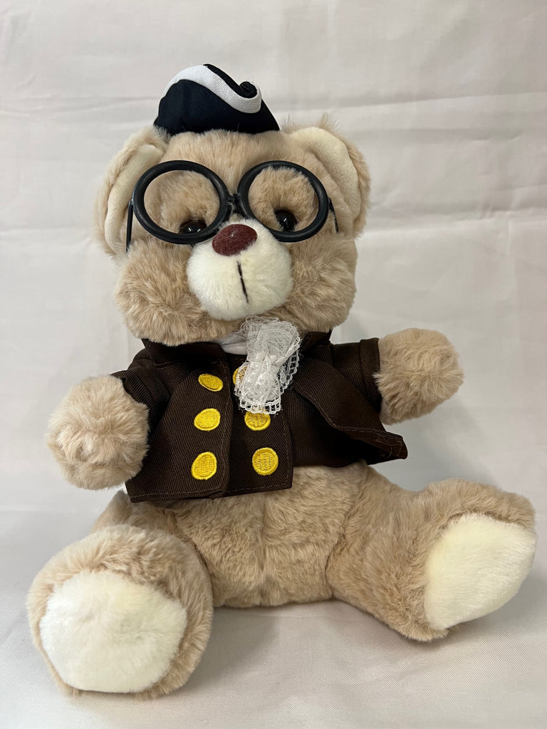 Bearjamin Franklin Plush Toy Boston Tea Party Museum Gift Shop