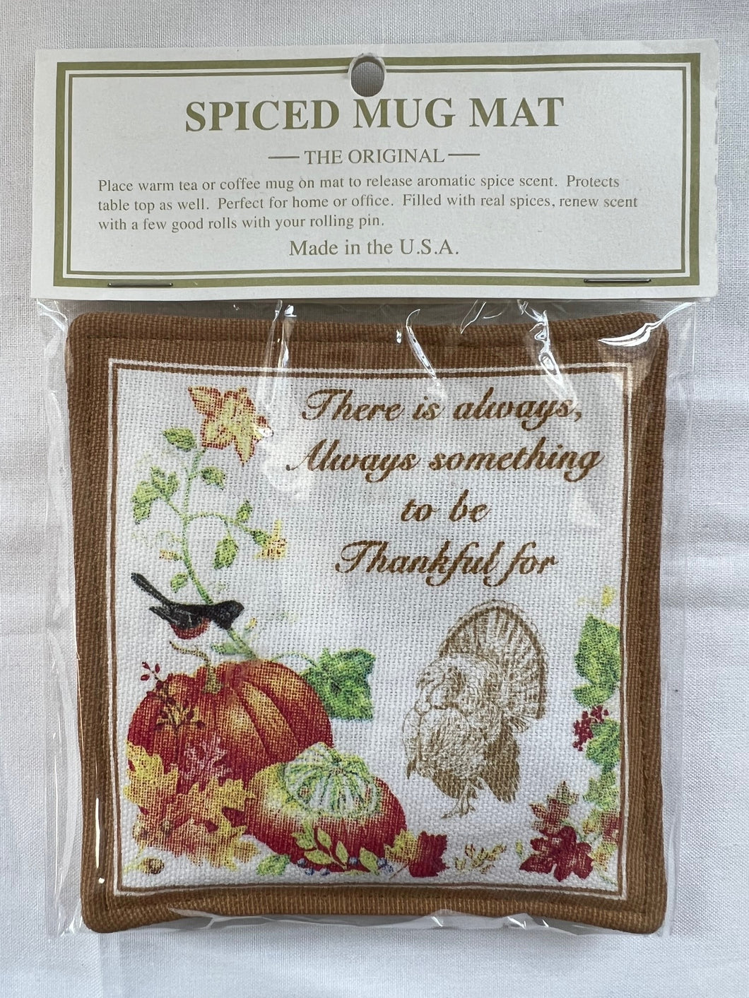 Thanksgiving Spiced Mug Mat