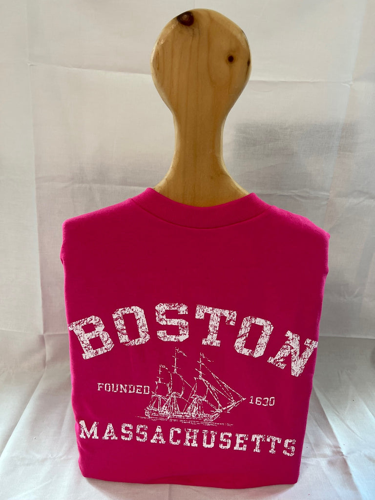 Vintage Boston Massachusetts Est. 1630 T-Shirt - Reallgraphics