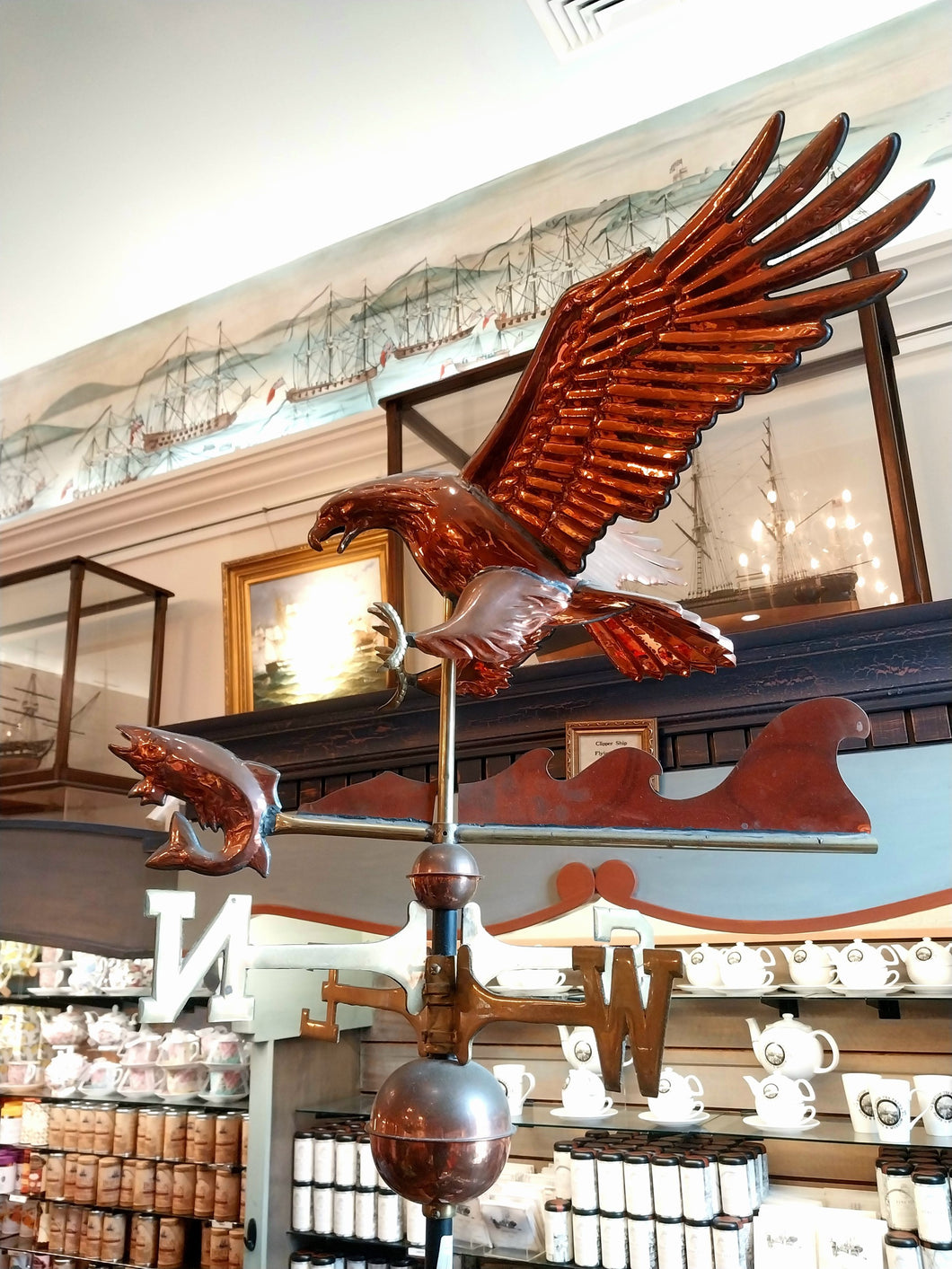 Copper Eagle Weathervane