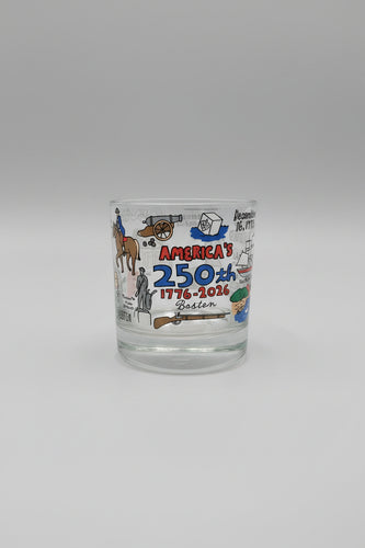 America 250th Whisky Glass