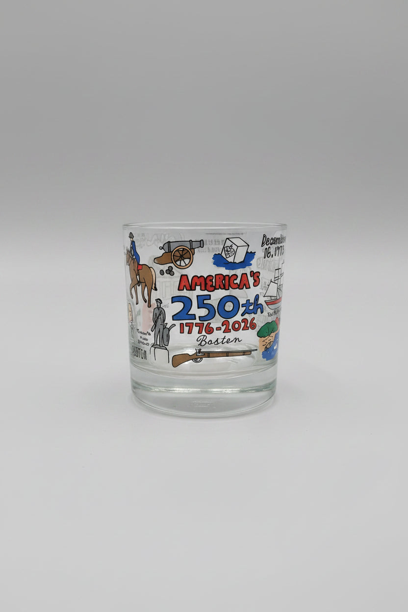 America 250th Whisky Glass