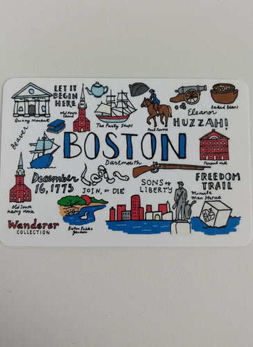Boston Wanderer Magnet