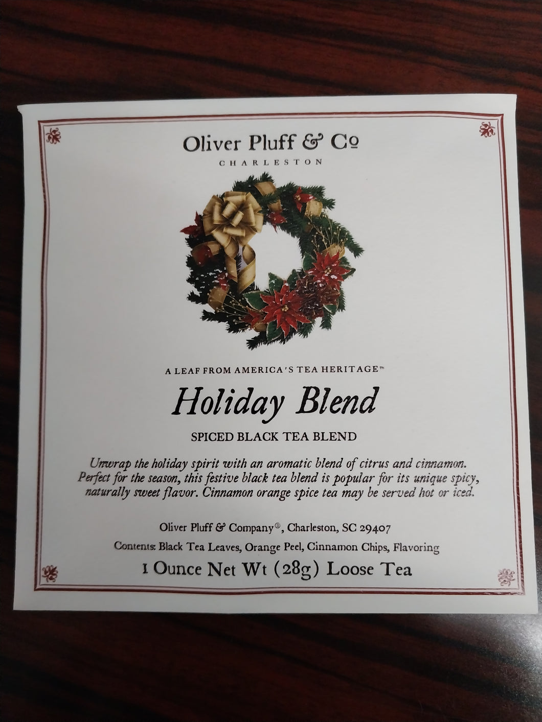 Holiday Blend Tea