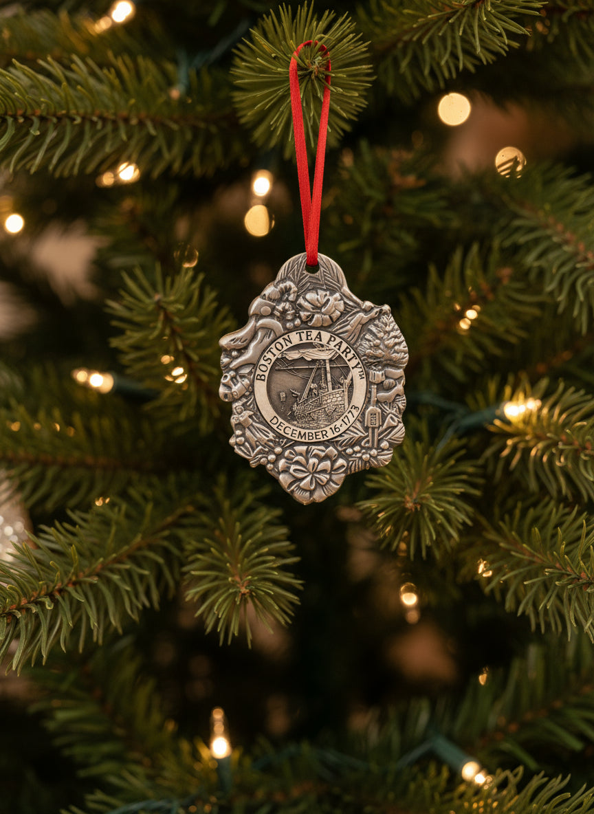 Throwing the Tea Ornament