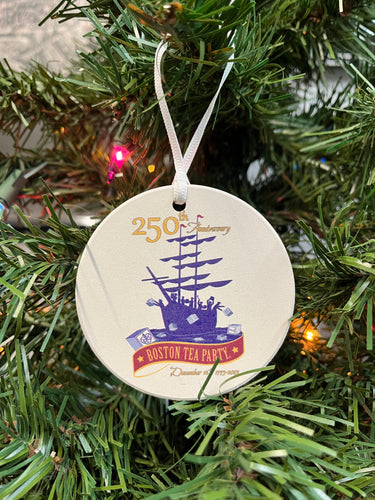 250th Anniversary Collectible ceramic holiday ornament