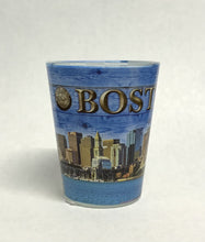 Boston Barnwood Collage Shot Glass