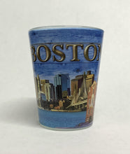 Boston Barnwood Collage Shot Glass
