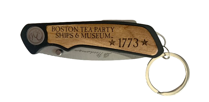 Boston Tea Party Ships & Museum Lock Blade Knife