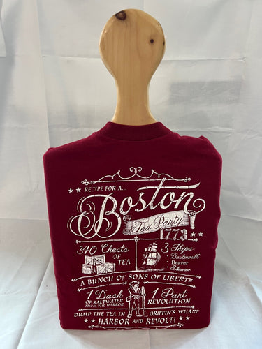 The Recipe for a Boston Tea Party T-Shirt (Short Sleeve)
