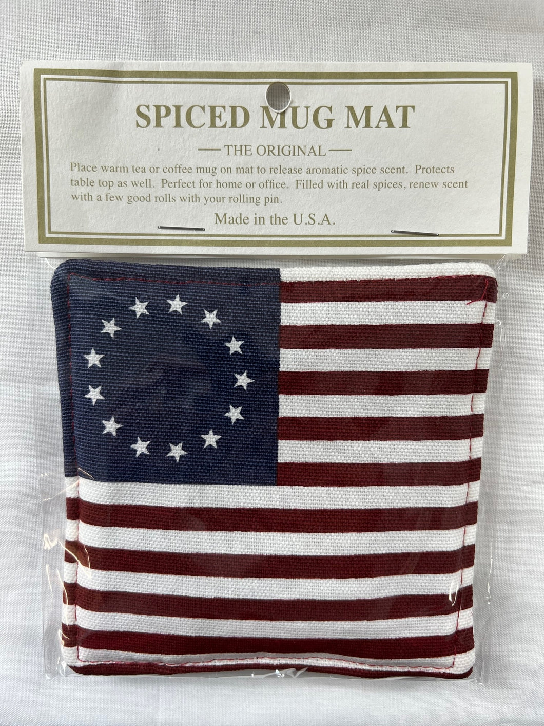 Betsy Ross Flag Spiced Mug Mat