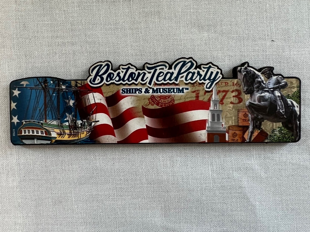 Boston Tea Party Collage Magnet