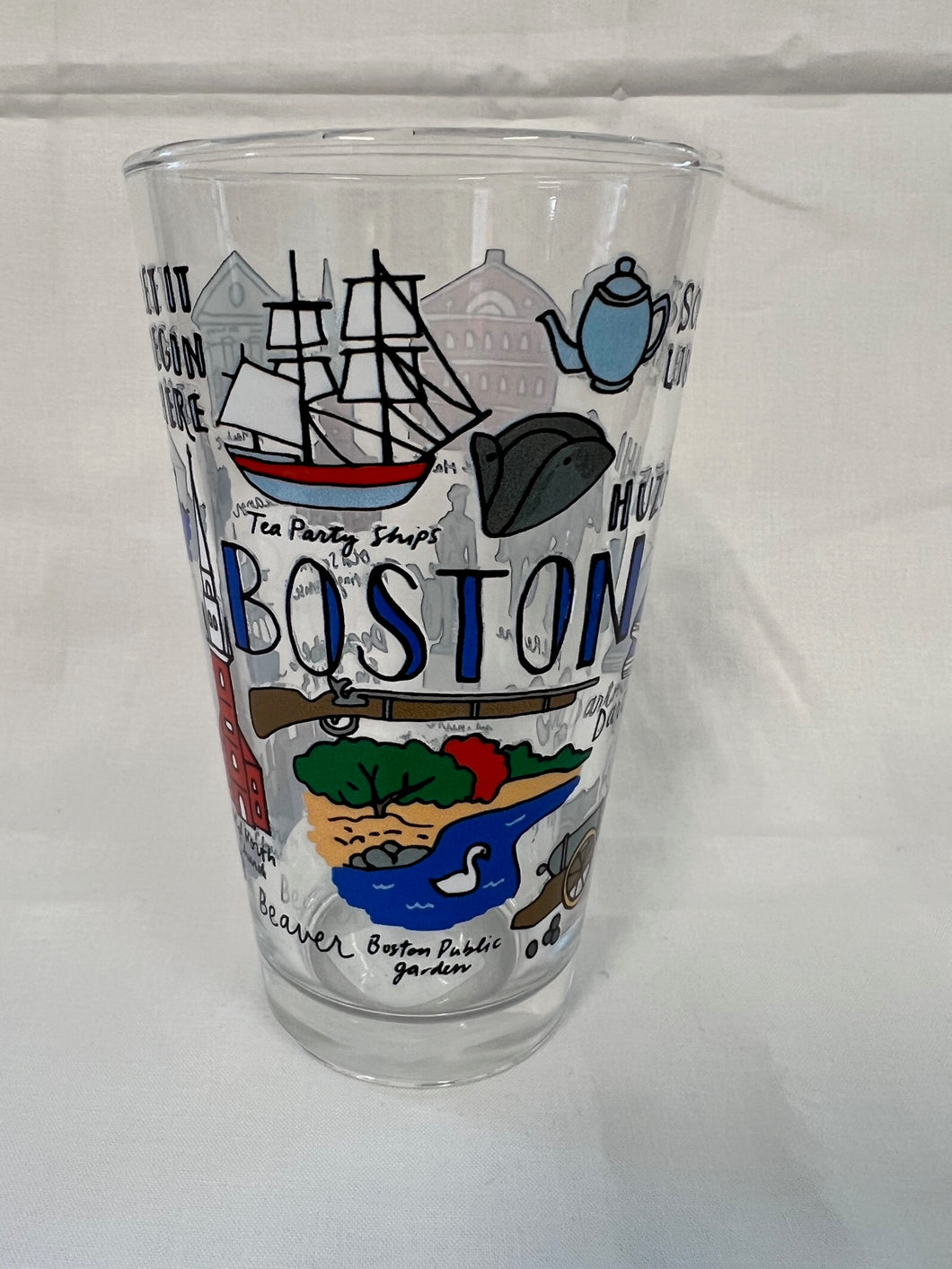 Boston Wanderer Pint Glass