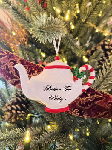 Boston Tea Party Holiday Teapot Ornament