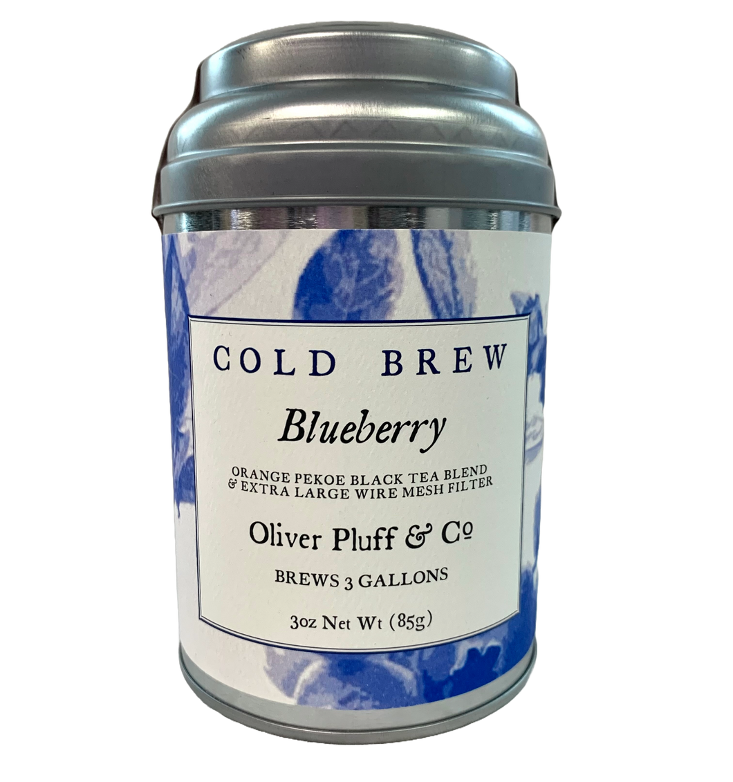 Cold Brew Blueberry Tea