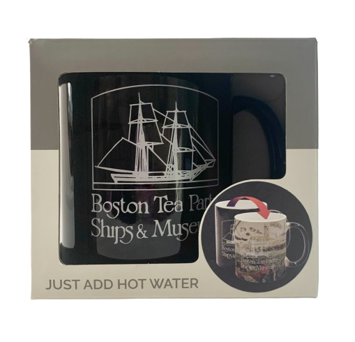 Color-Changing BTPS Mug – Boston Tea Party Museum Gift Shop