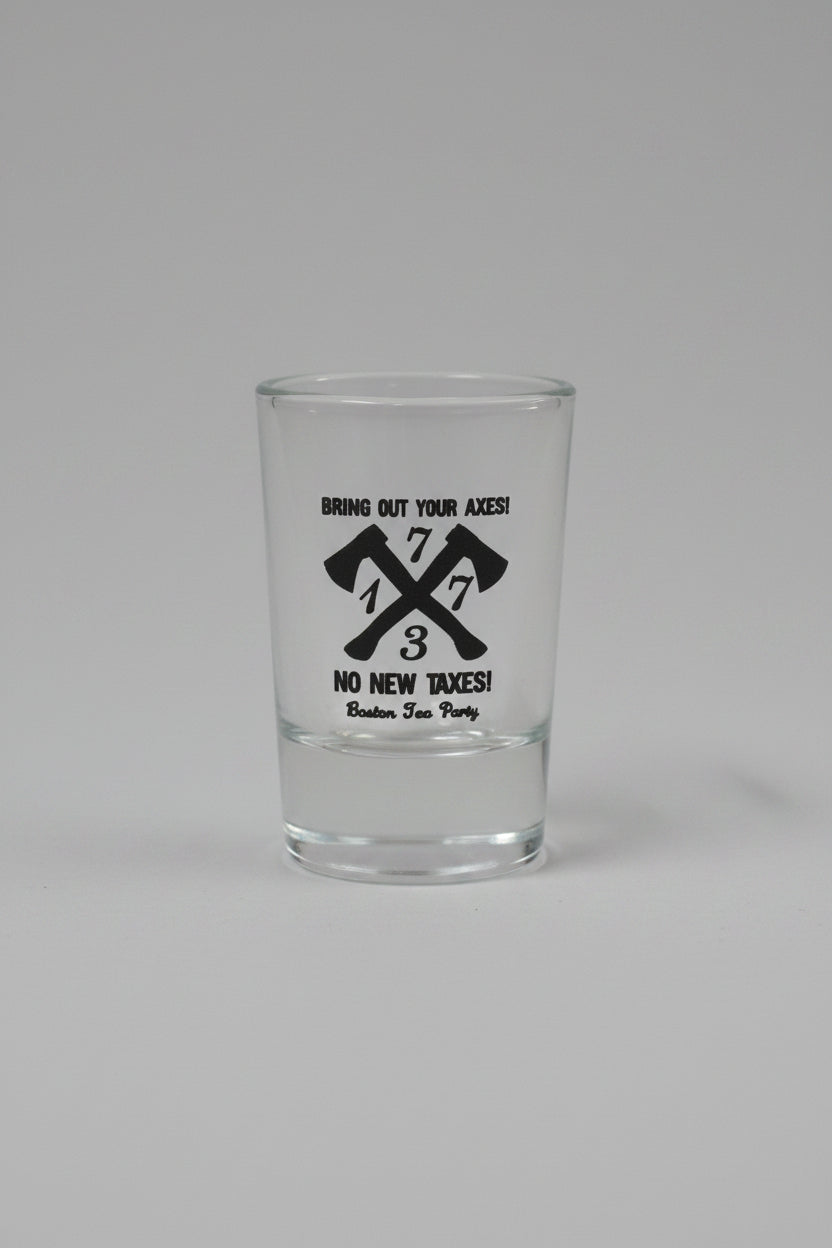 No New Taxes Shot Glass