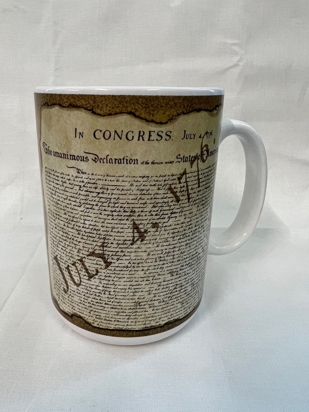 Declaration of Independence and the Constitution Mug