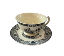 Equestrian Cup & Saucer