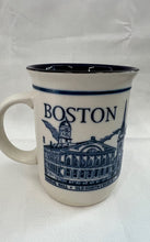 Etched Boston Landmarks Mug