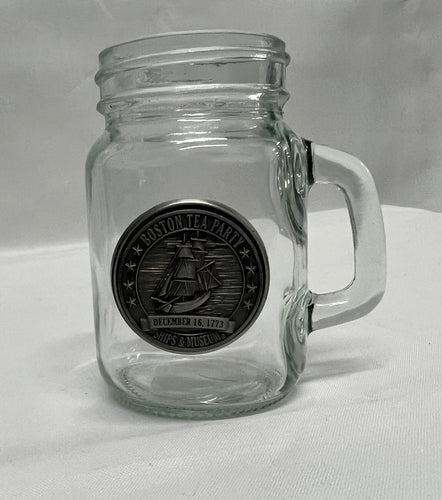 Boston Tea Party Ships Mason Jar Shot Glass