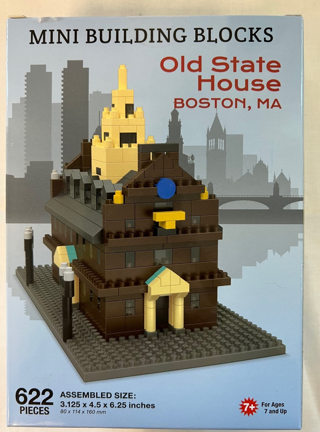 Old Boston State House Mini Building Blocks