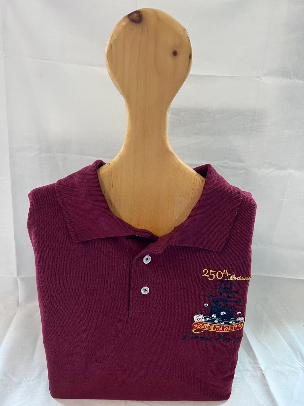 Boston Tea Party 250th Polo Shirt (Short Sleeve)