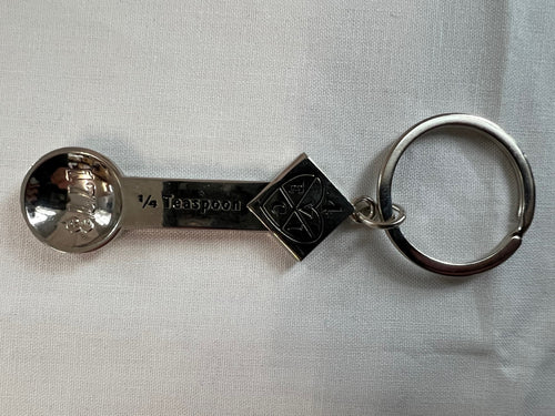 East India Company 1/4 Teaspoon Boston Tea Party Keychain