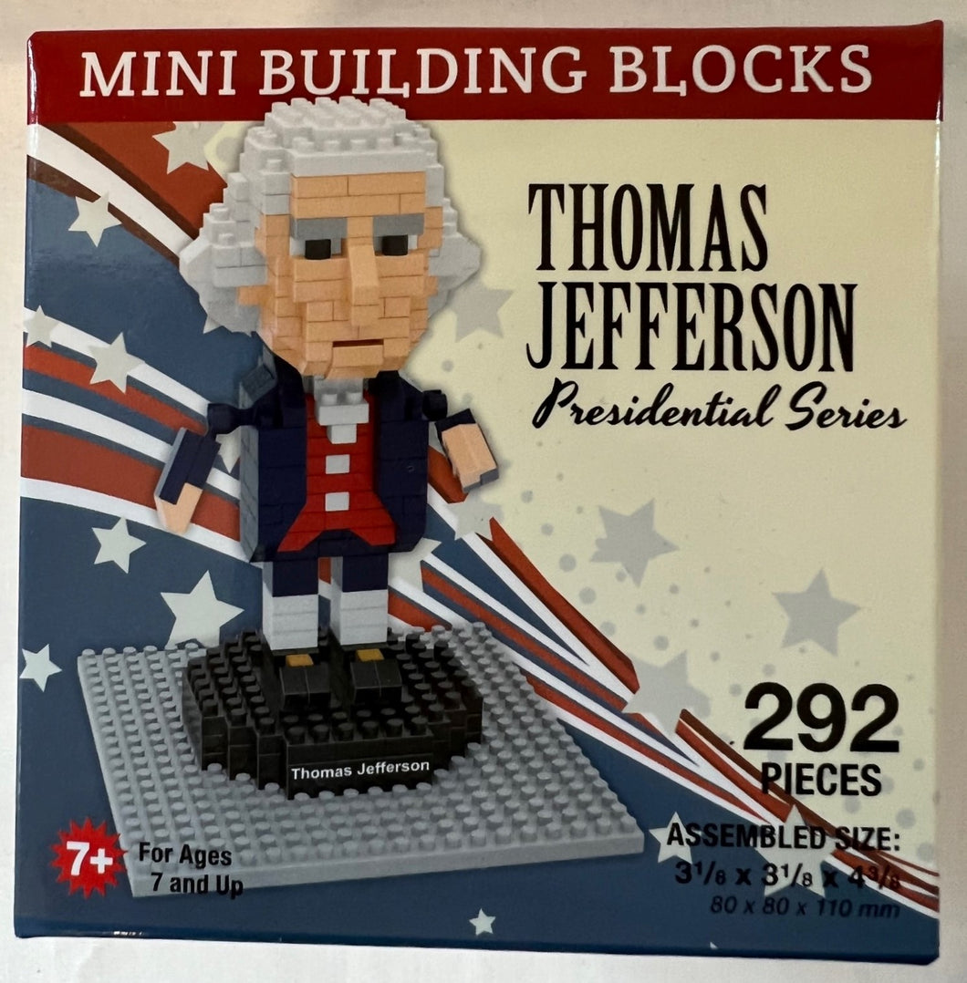 Thomas Jefferson Mini Building Blocks