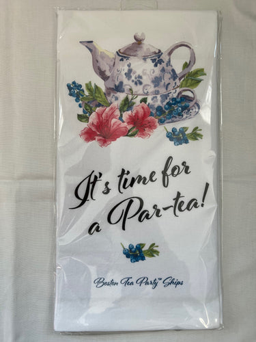 It's Time for a Par-Tea Tea Towel