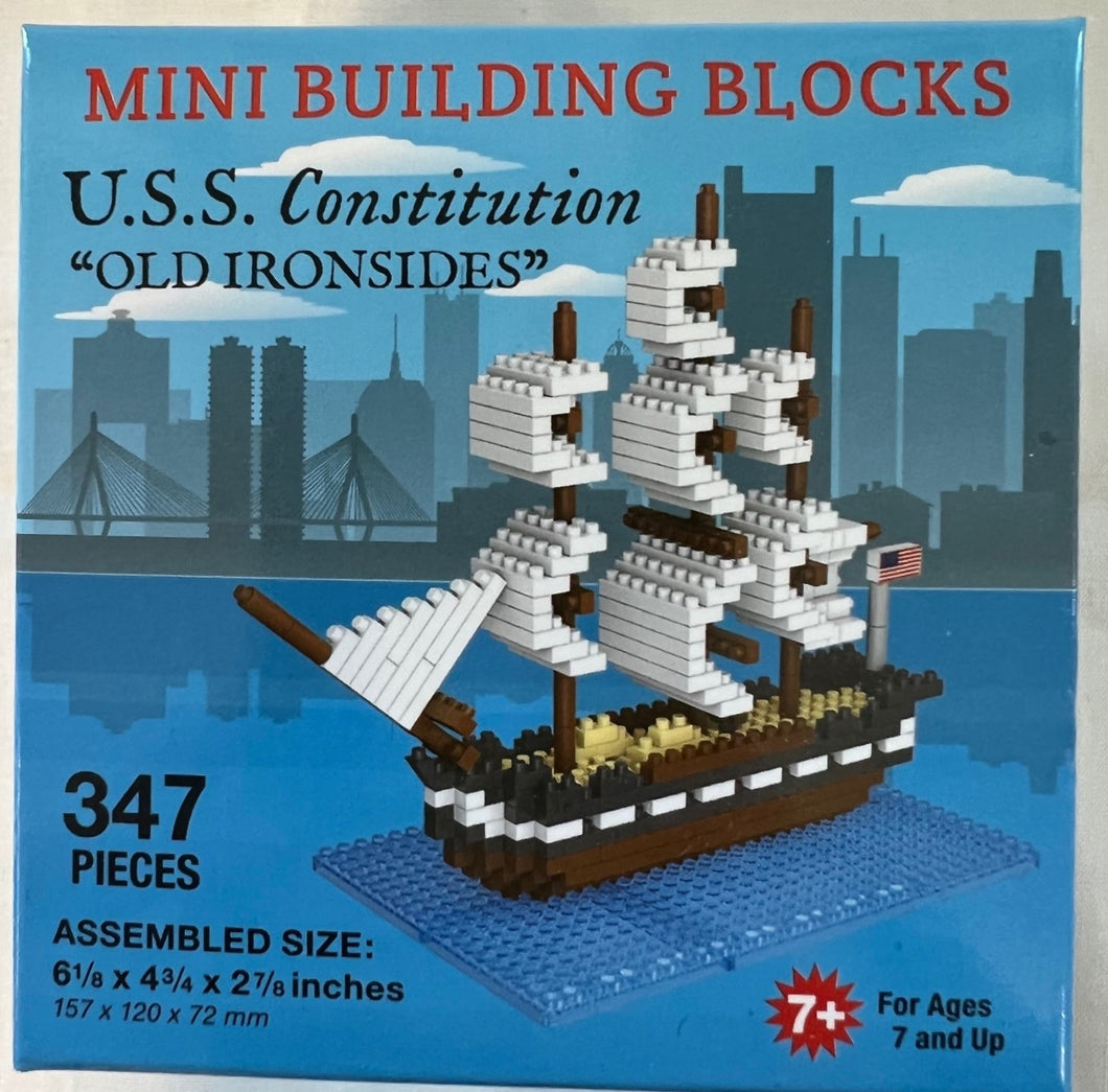 U.S.S Constitution Mini Building Blocks