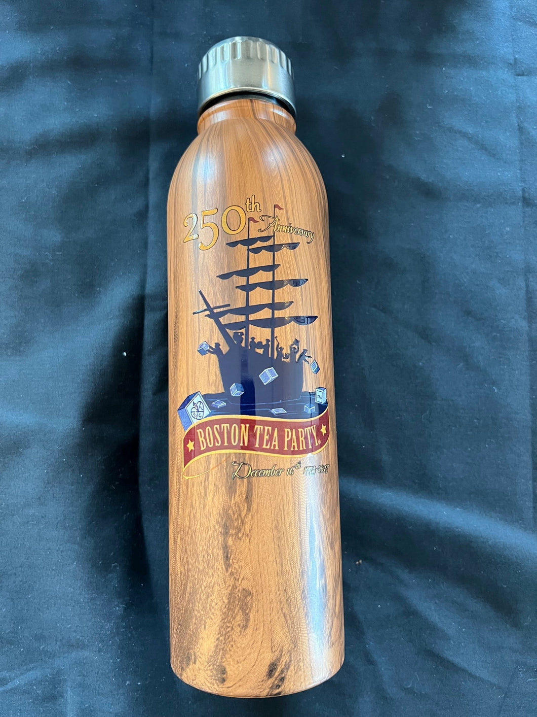 250th Wood Water Bottle