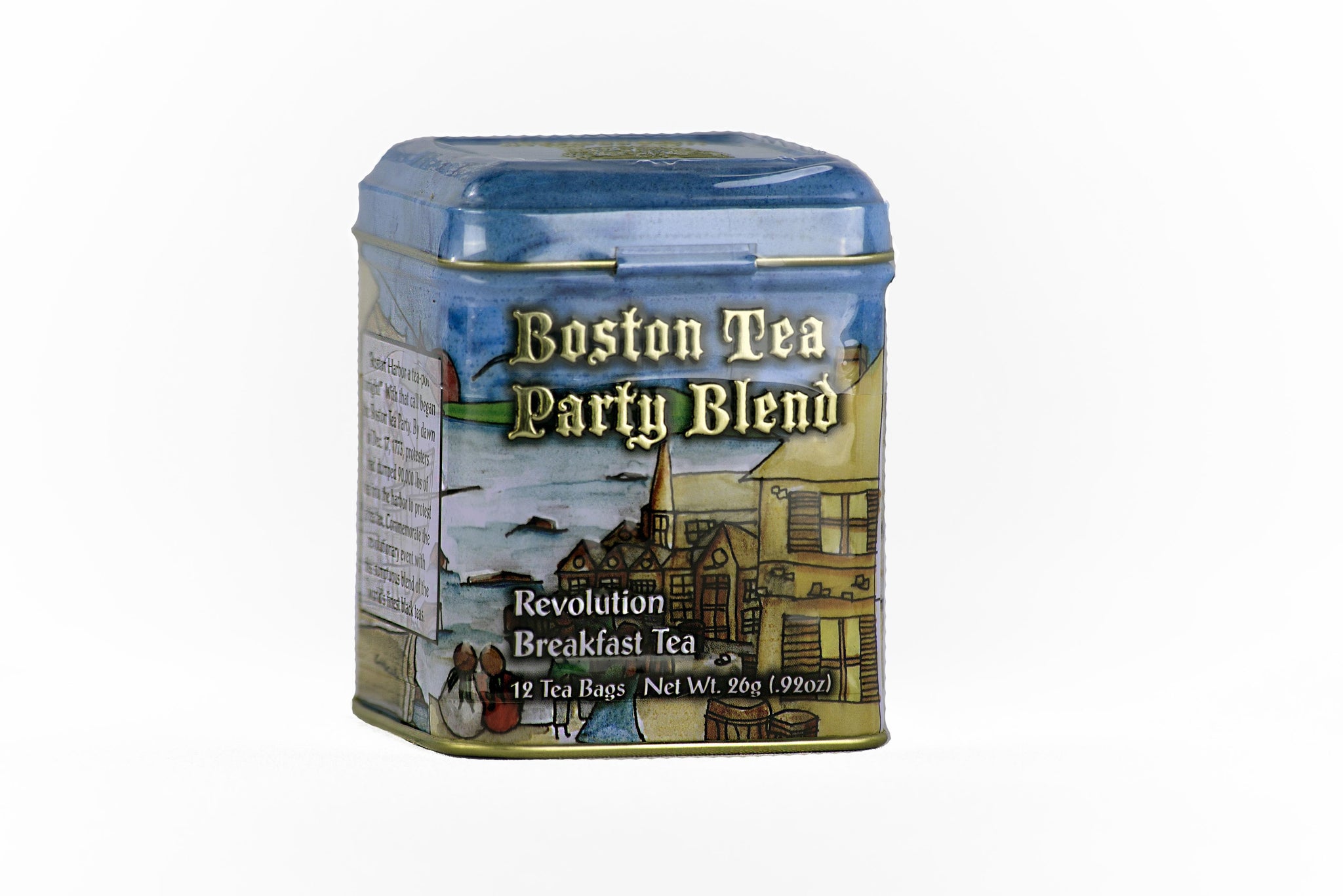 Boston Tea Party Revolutionary Breakfast Tea Tin – Boston Tea Party ...
