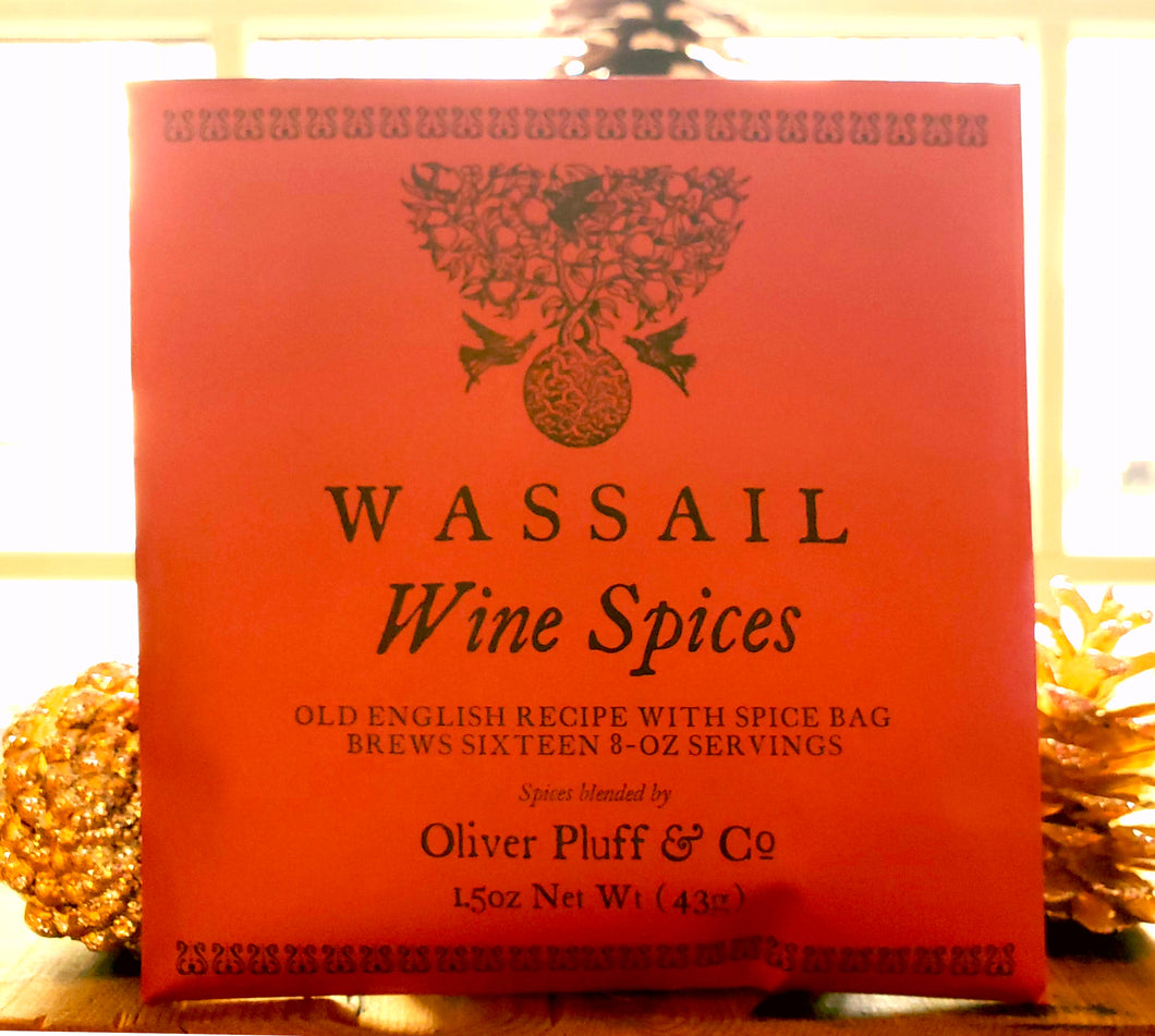 Oliver & Pluff - Wassail Wine Spices